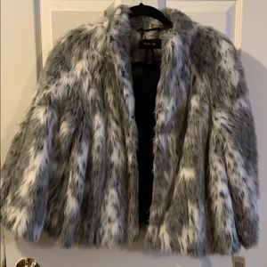 Style & Co. Faux Fur Jacket